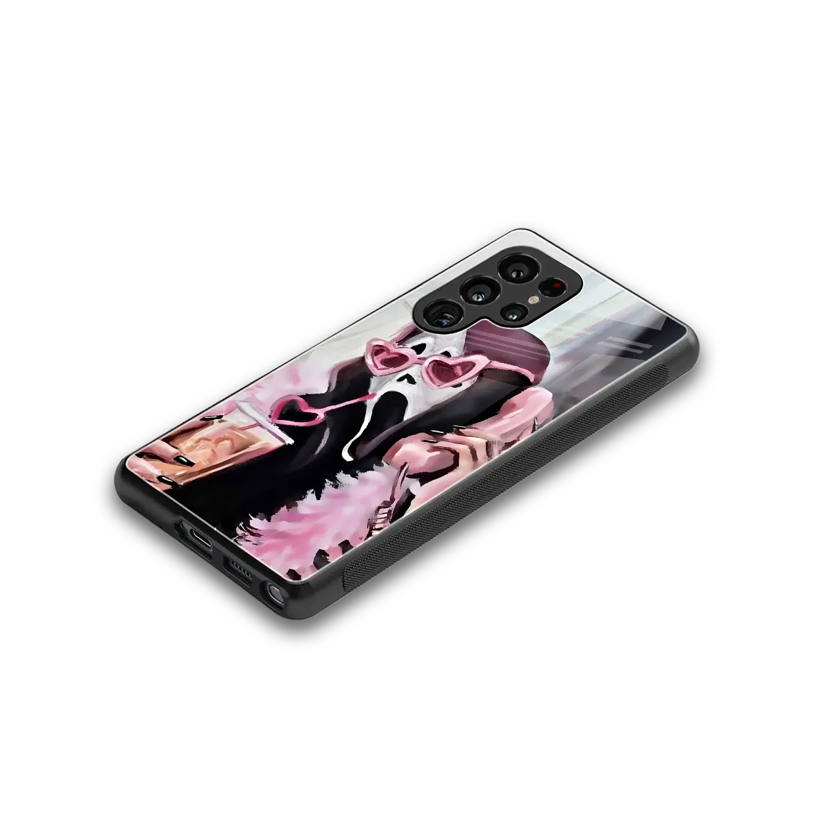 Killer Chiller stylish phone case for samsung galaxy s25 ultra | glossy glass and slim fit