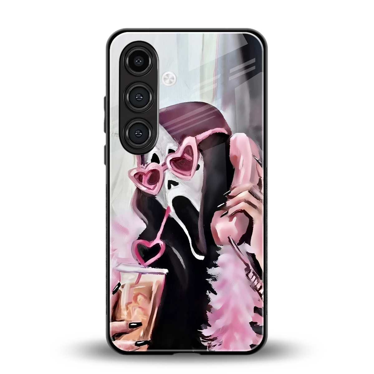 Killer Chiller back phone cover | glass case for samsung galaxy s24 plus