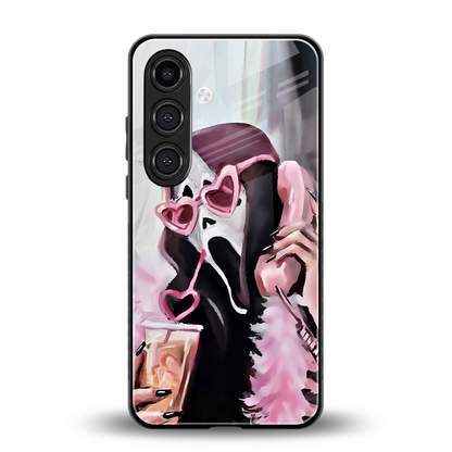 Killer Chiller back phone cover | glass case for samsung galaxy s24 plus