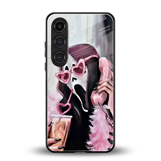 Killer Chiller back phone cover | glass case for samsung galaxy s25 plus