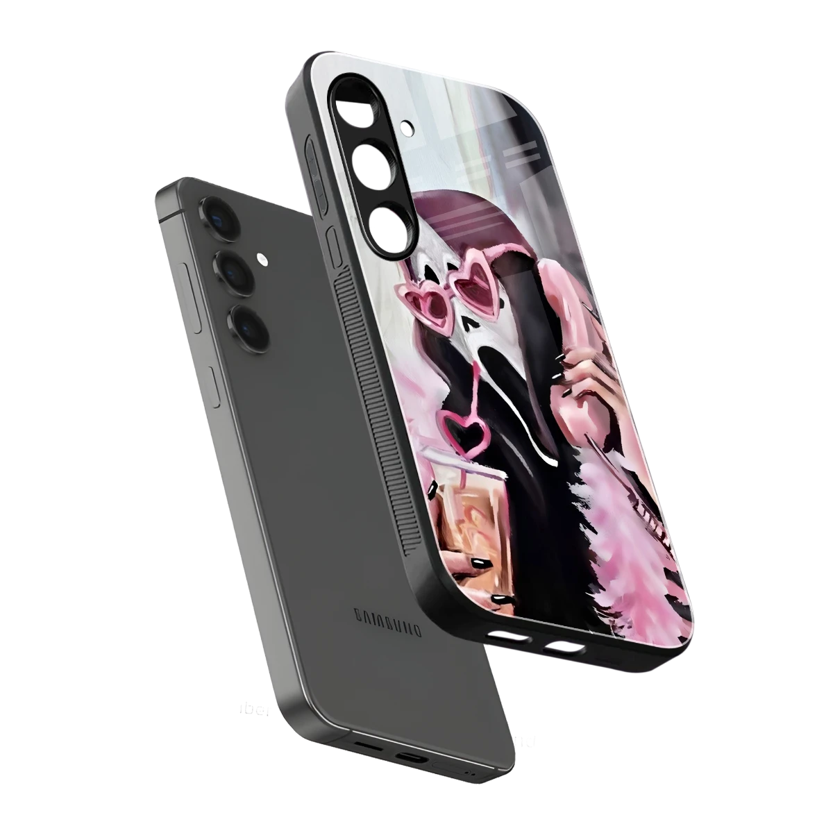 Killer Chiller sleek samsung galaxy s23 fe cover with tempered glass back and TPU edges