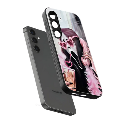 Killer Chiller sleek samsung galaxy s25 fe cover with tempered glass back and TPU edges