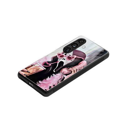 Killer Chiller stylish phone case for samsung galaxy s24 | glossy glass and slim fit
