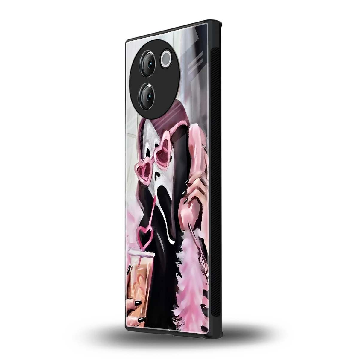 Killer Chiller vivo v30e mobile cover | shockproof glass phone case