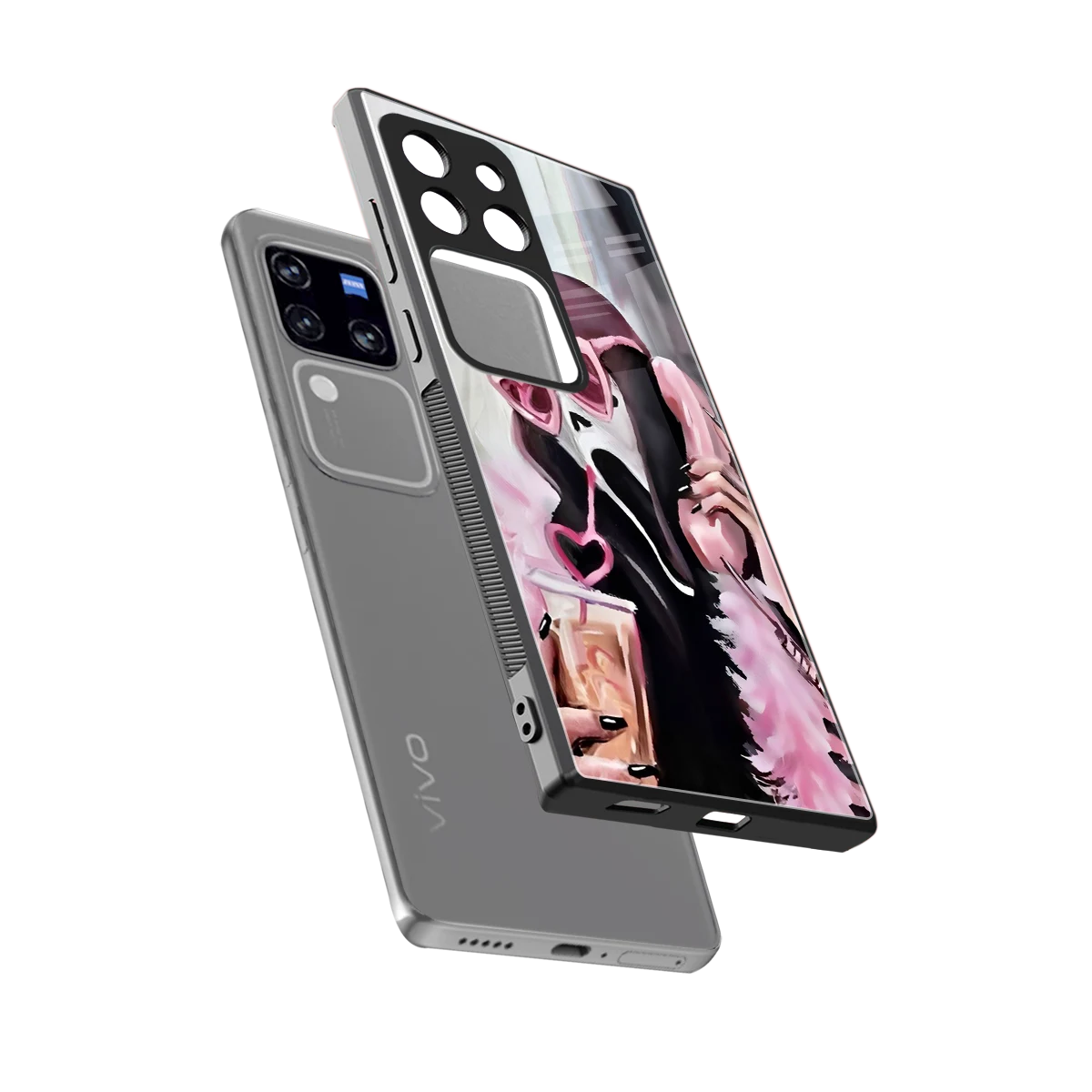 Killer Chiller sleekvivo v30 pro cover with tempered glass back and TPU edges