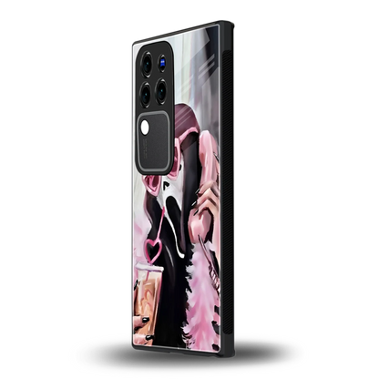 Killer Chillervivo v30 pro mobile cover | shockproof glass phone case