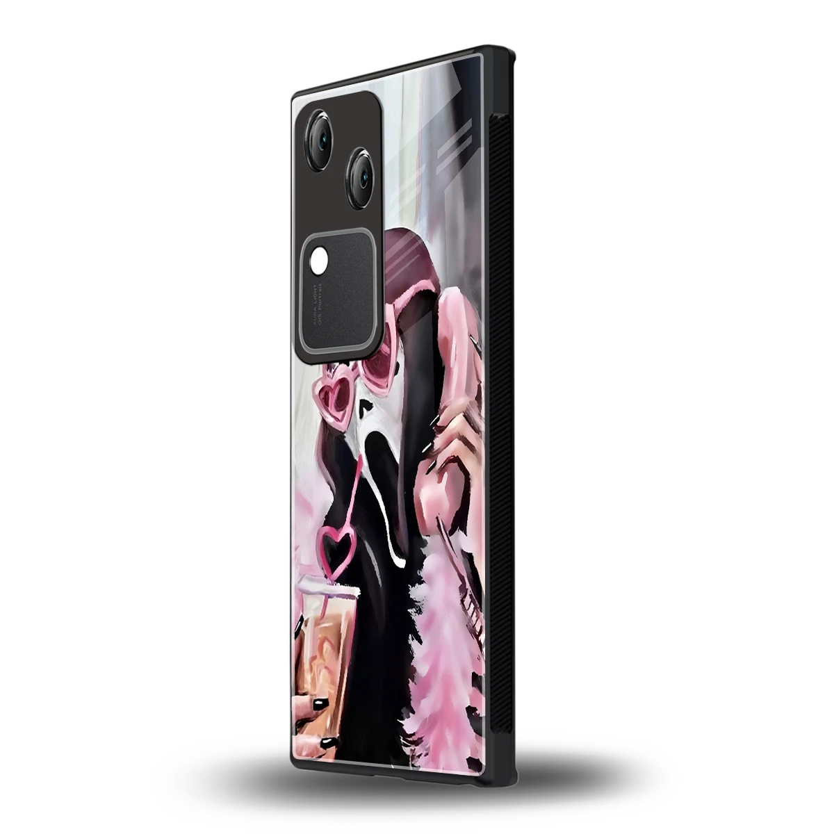 Killer Chiller vivo v30 mobile cover | shockproof glass phone case
