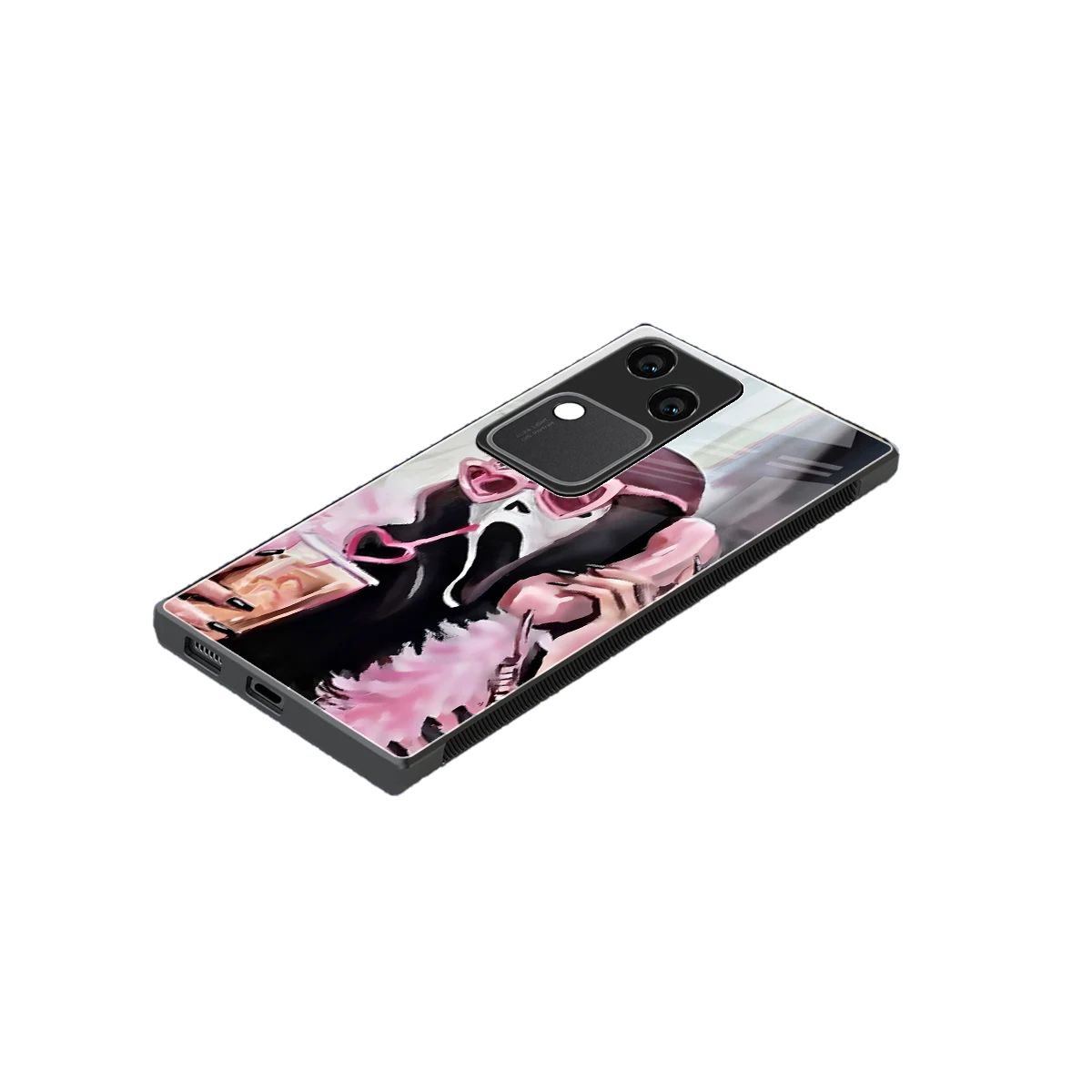 Killer Chiller stylish phone case for vivo v30 | glossy glass and slim fit