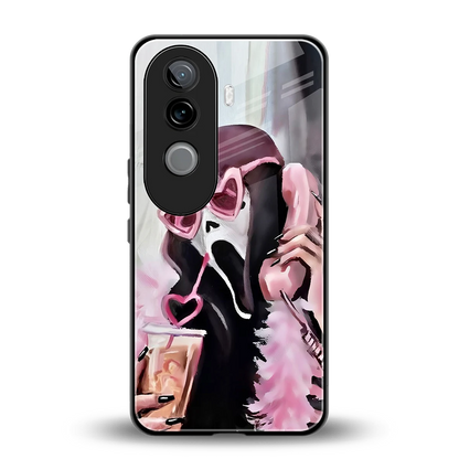 Killer Chiller back phone cover | glass case for vivo v40e