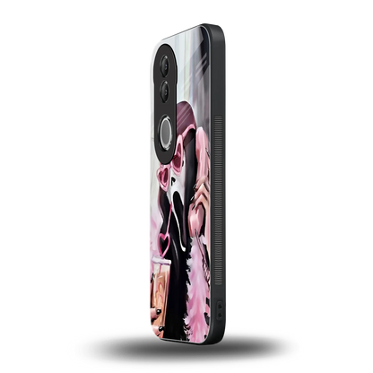 Killer Chiller vivo v50 mobile cover | shockproof glass phone case