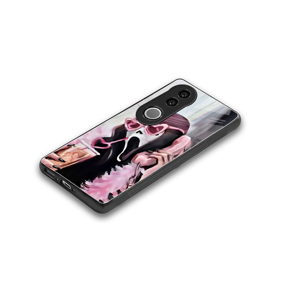 Killer Chiller stylish phone case for vivo v50 | glossy glass and slim fit