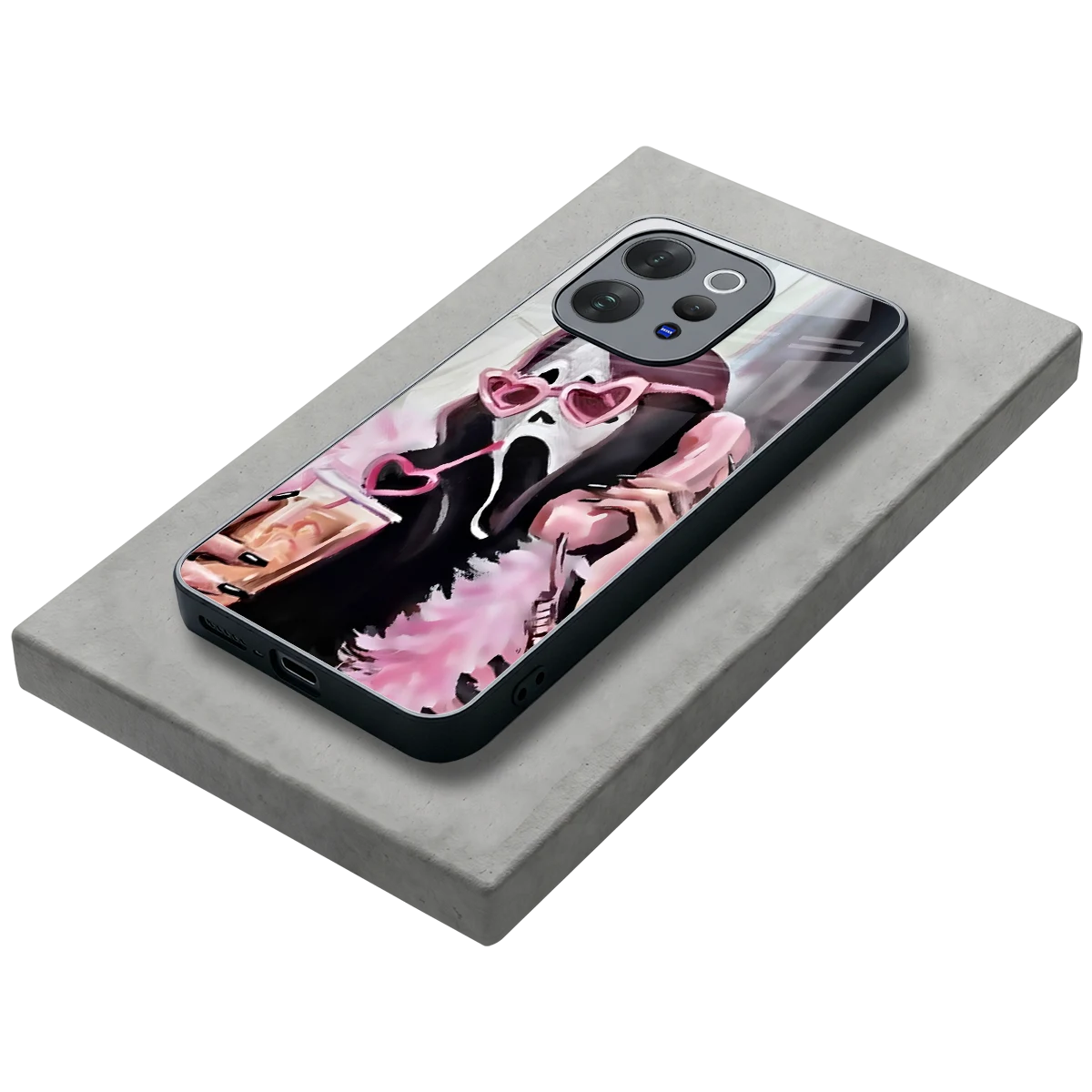 Killer Chiller stylish phone case for vivo v70 | glossy glass and slim fit