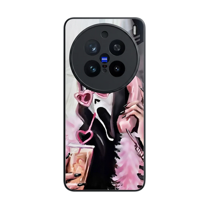 Killer Chiller back phone cover | glass case for vivo x200 pro