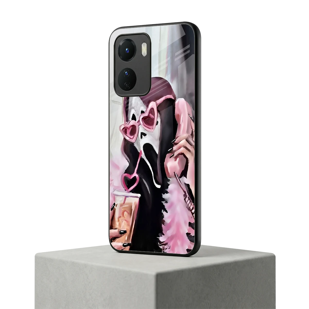 Killer Chiller vivo y16 mobile cover | shockproof glass phone case