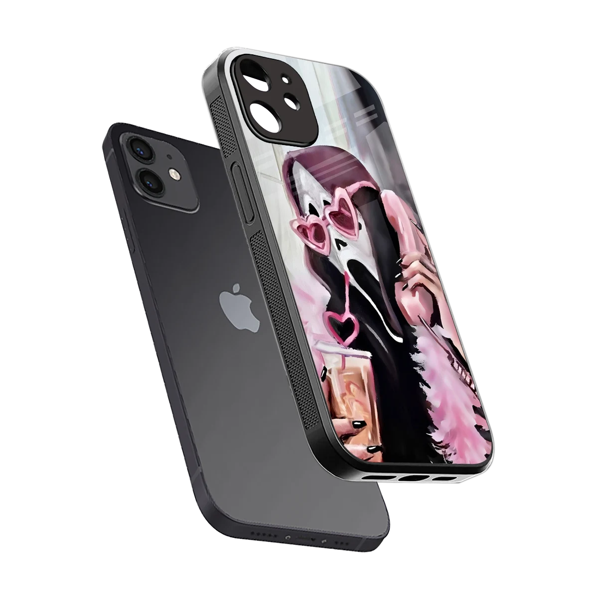Killer Chiller sleek iphone 11 cover with tempered glass back and TPU edges