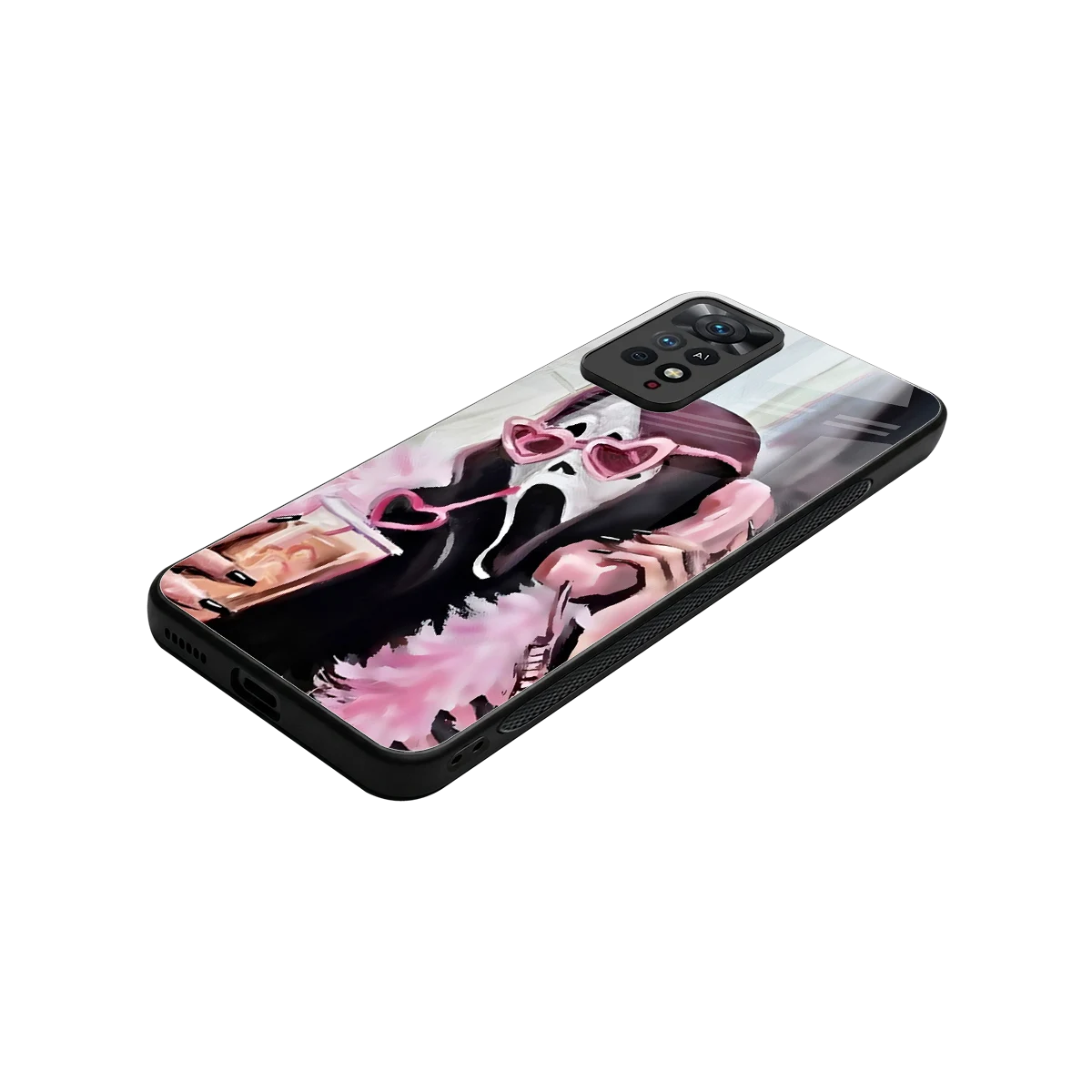 Killer Chiller stylish phone case for redmi note 11 pro | glossy glass and slim fit