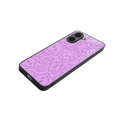 Kinda Sad Kinda Happy stylish phone case for oneplus nord ce5 5g | glossy glass and slim fit