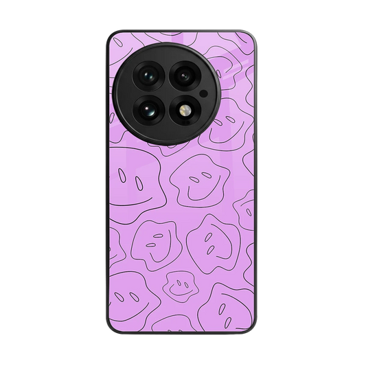 Kinda Sad Kinda Happy back phone cover | glass case for oneplus 13
