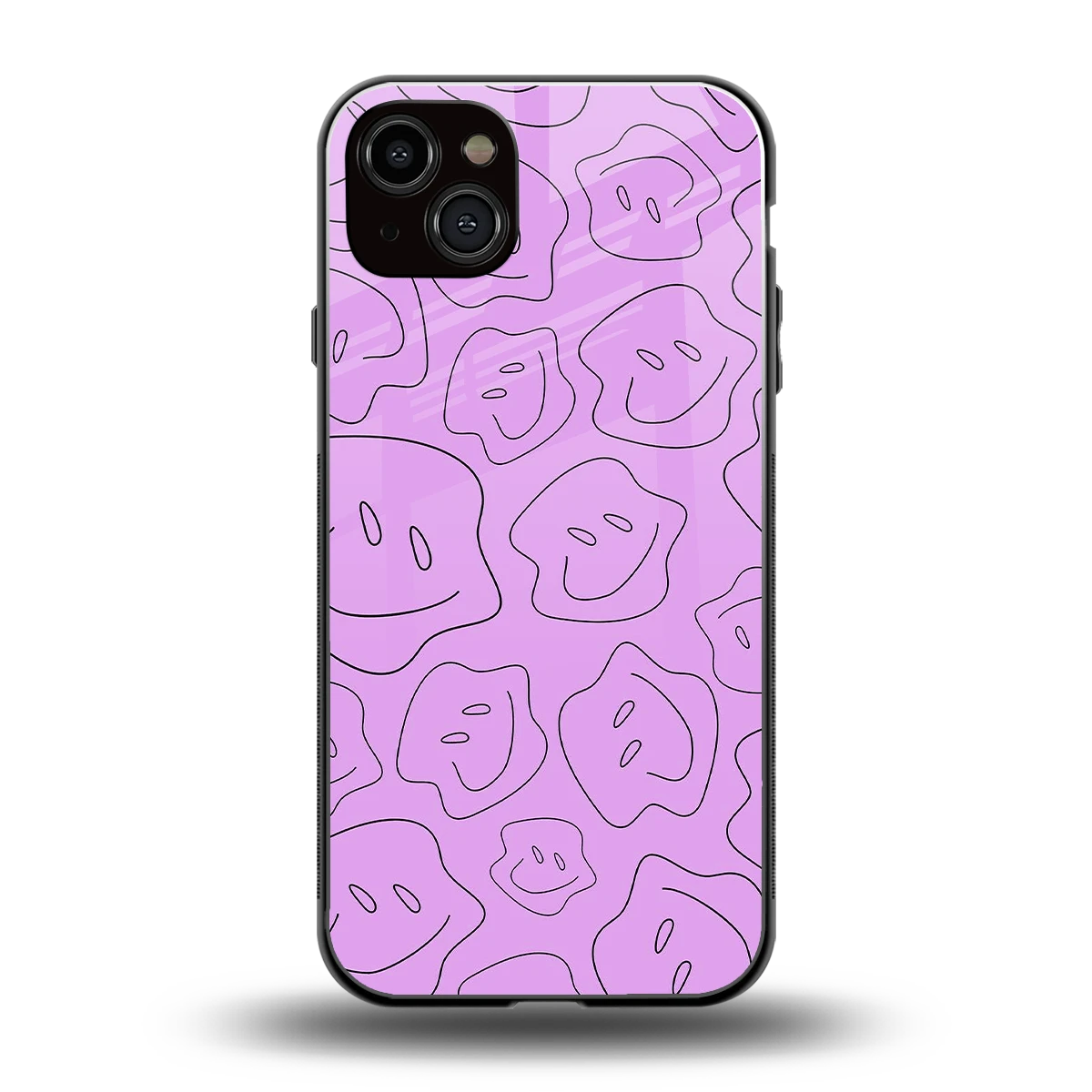 Kinda Sad Kinda Happy back phone cover | glass case for iphone 14 plus