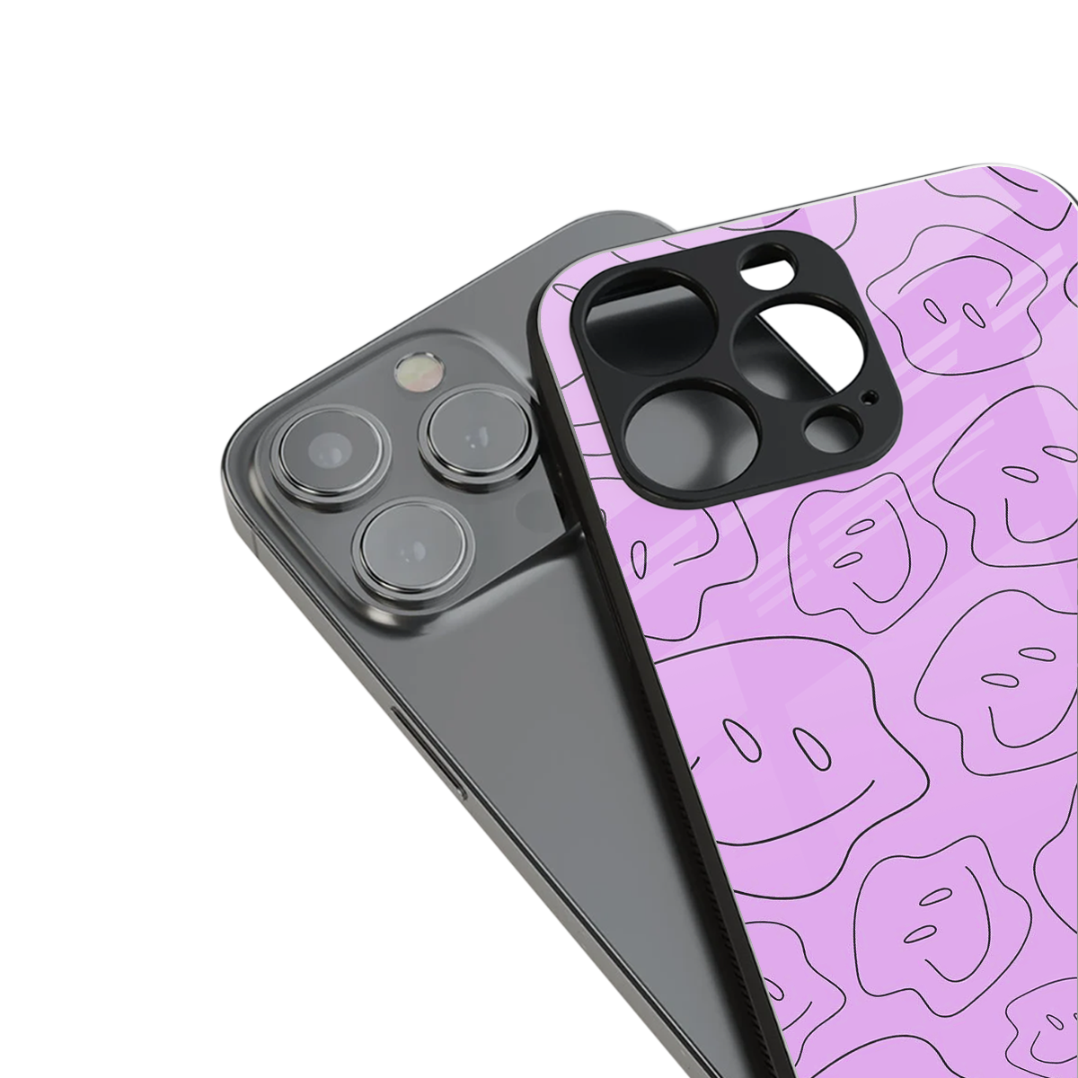 Kinda Sad Kinda Happy Phone Case for Iphone 16 | Glass Case