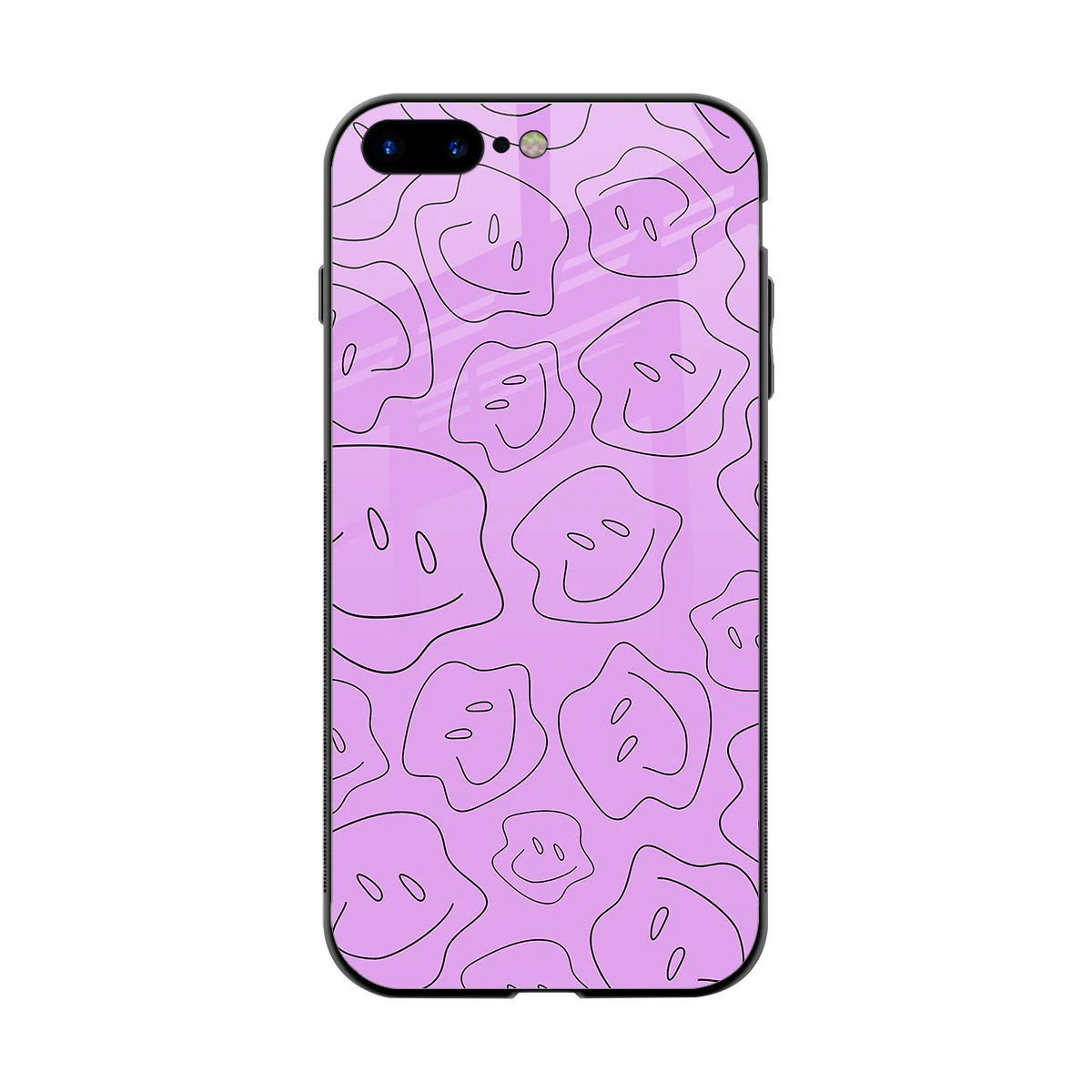 Kinda Sad Kinda Happy back phone cover | glass case for iphone 8 plus