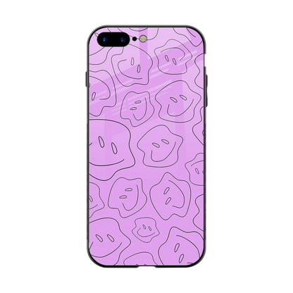 Kinda Sad Kinda Happy back phone cover | glass case for iphone 8 plus