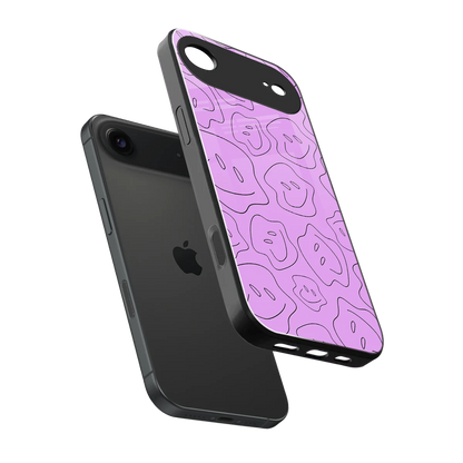 Kinda Sad Kinda Happy sleek iphone air cover with tempered glass back and TPU edges