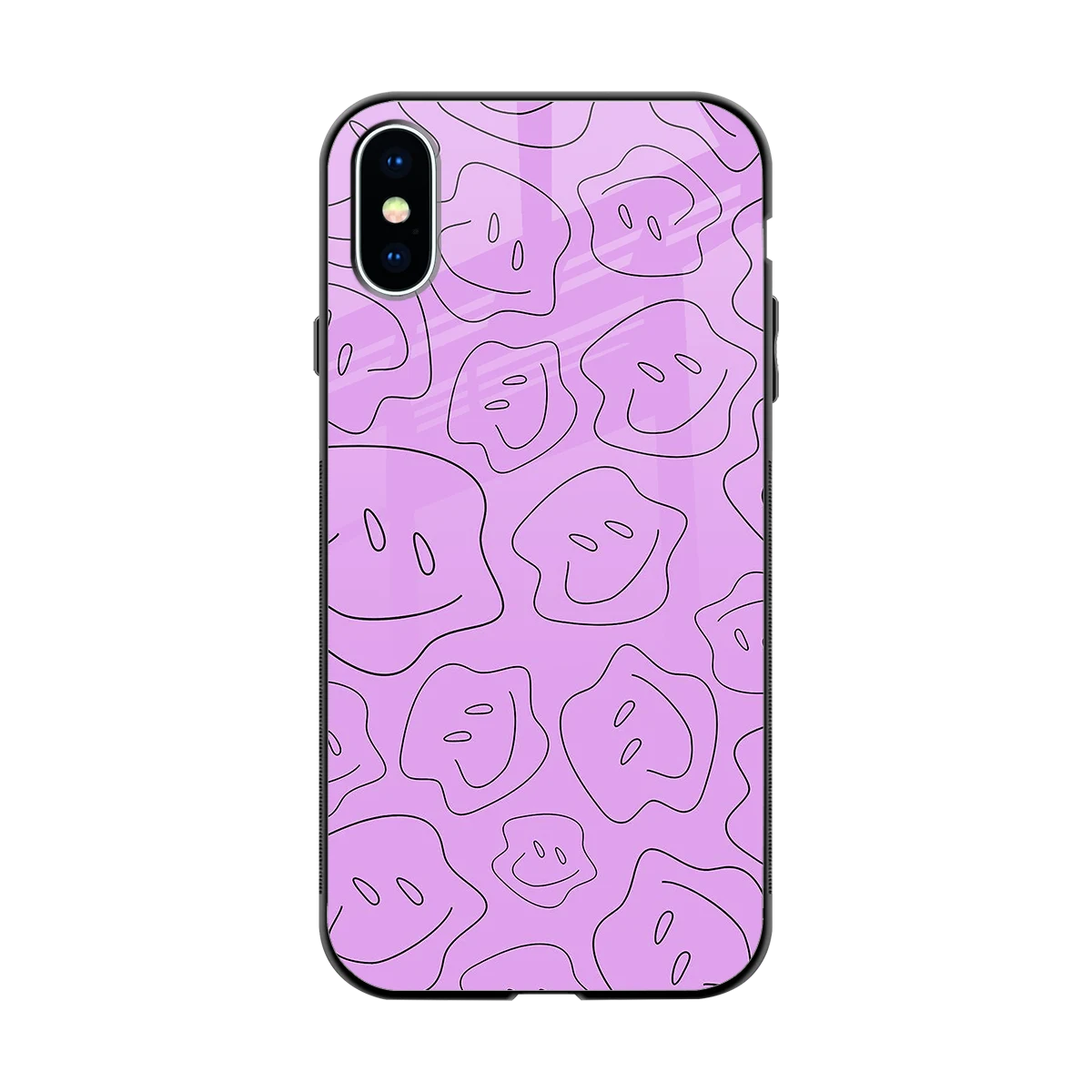 Kinda Sad Kinda Happy back phone cover | glass case for iphone xs