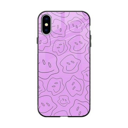 Kinda Sad Kinda Happy back phone cover | glass case for iphone xs