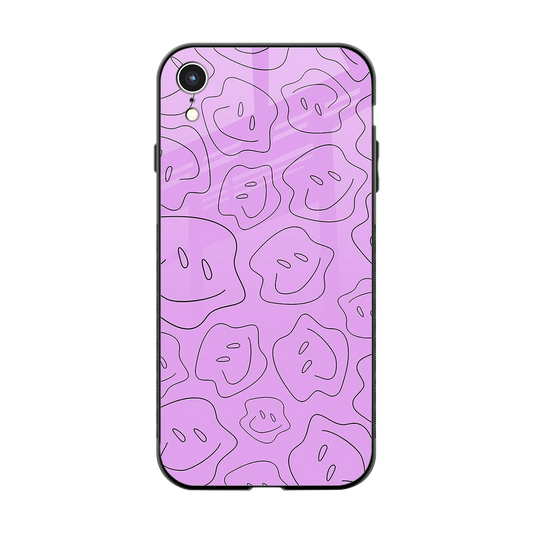 Kinda Sad Kinda Happy back phone cover | glass case for iphone xr