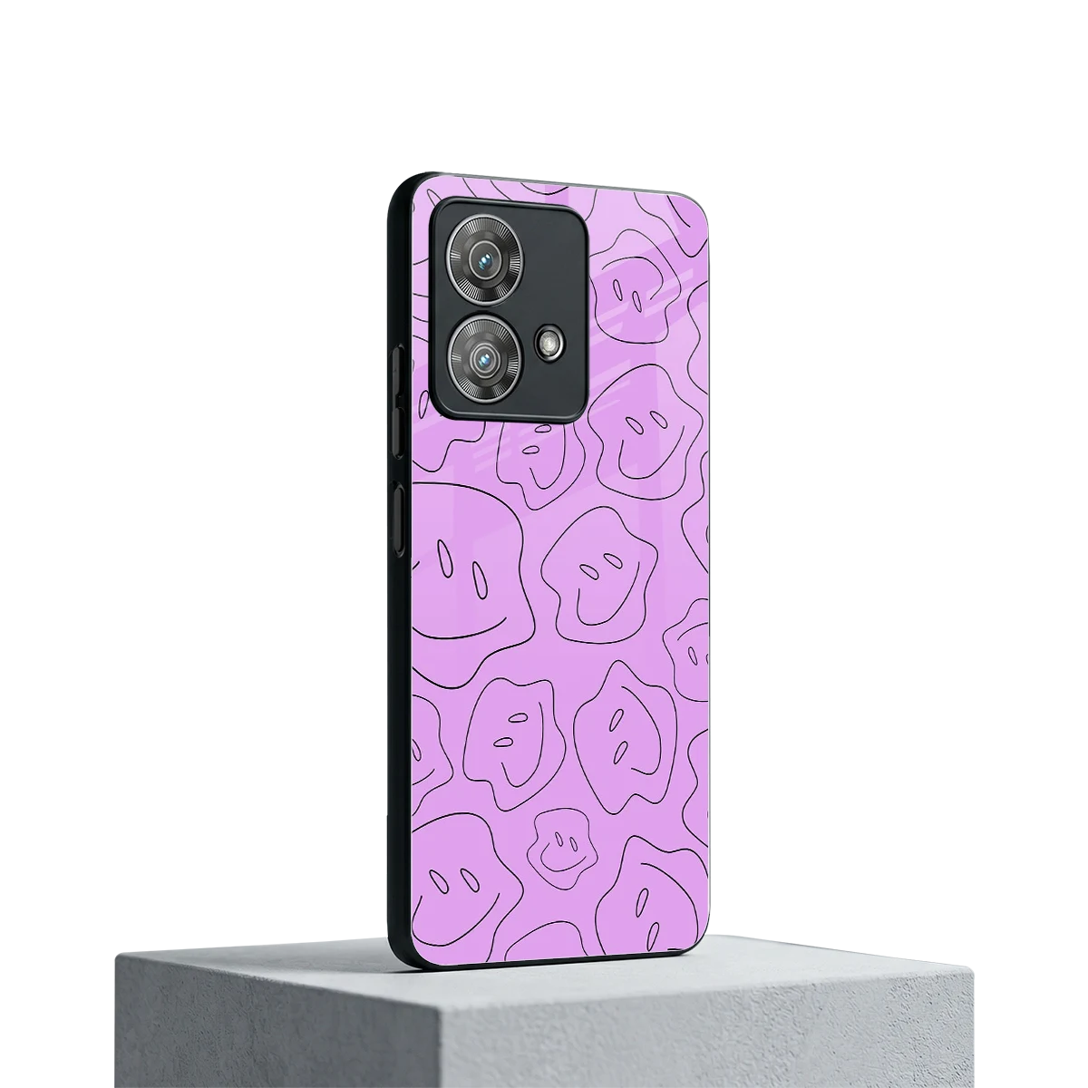 Kinda Sad Kinda Happy motorola edge 40 neo 5g mobile cover | shockproof glass phone case