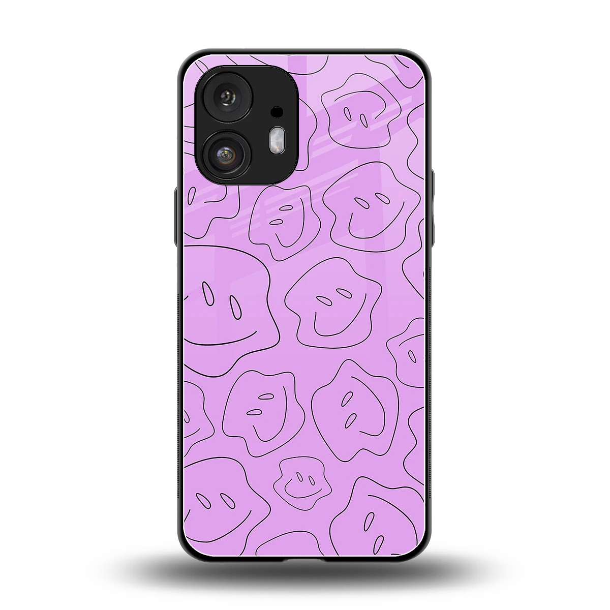 Kinda Sad Kinda Happy back phone cover | glass case for nothing phone 2