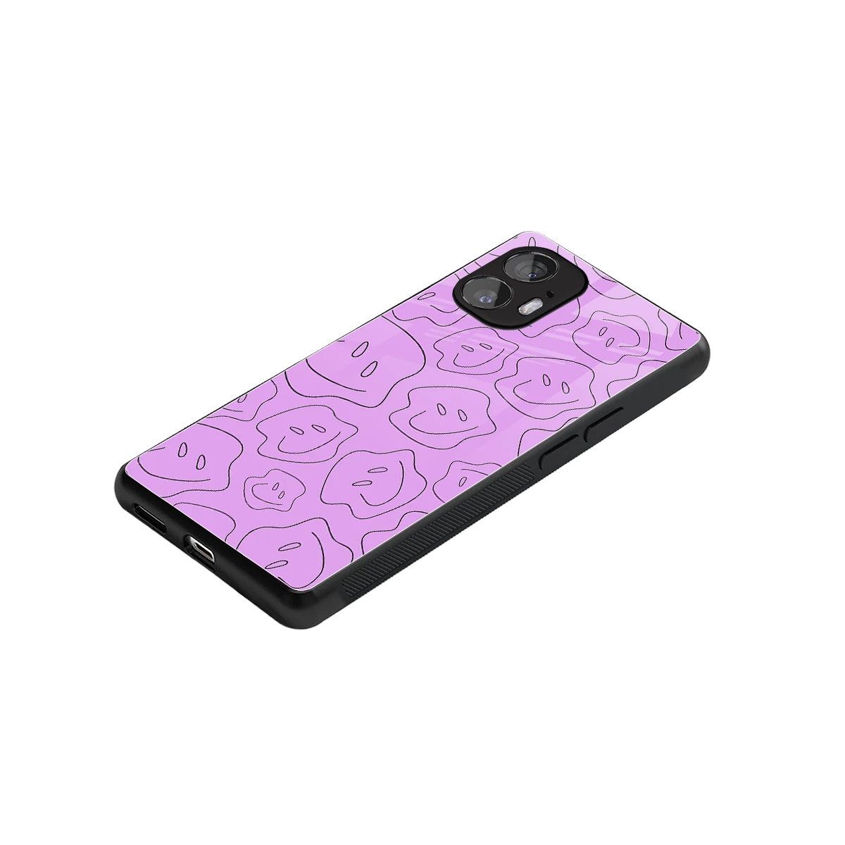 Kinda Sad Kinda Happy stylish phone case for nothing phone 2 | glossy glass and slim fit