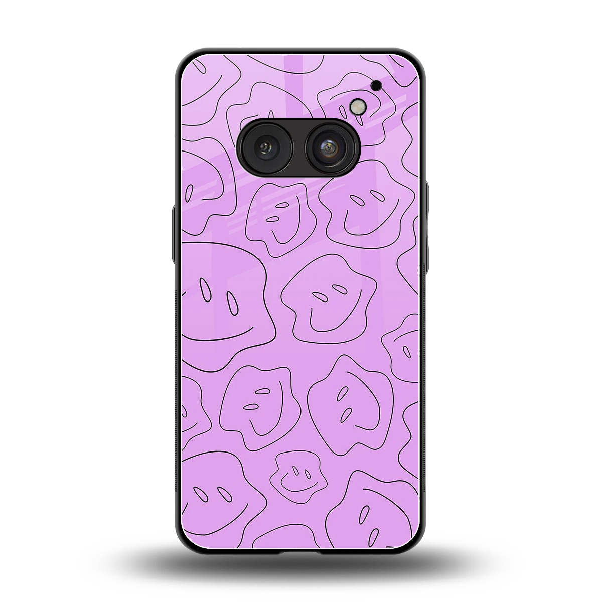 Kinda Sad Kinda Happy back phone cover | glass case for nothing phone 2a