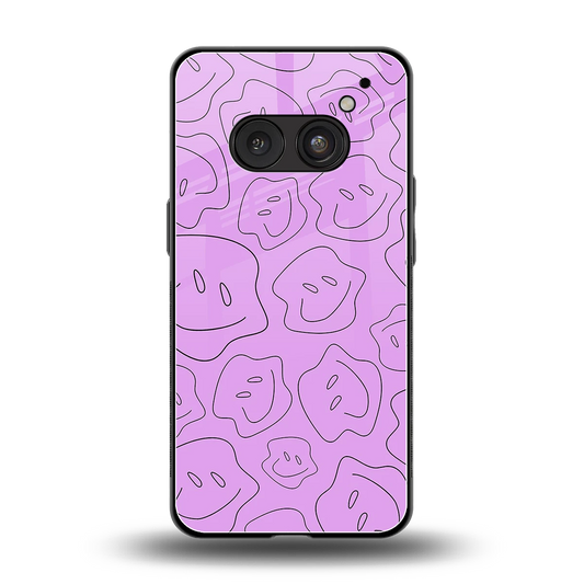 Kinda Sad Kinda Happy back phone cover | glass case for nothing phone 2a