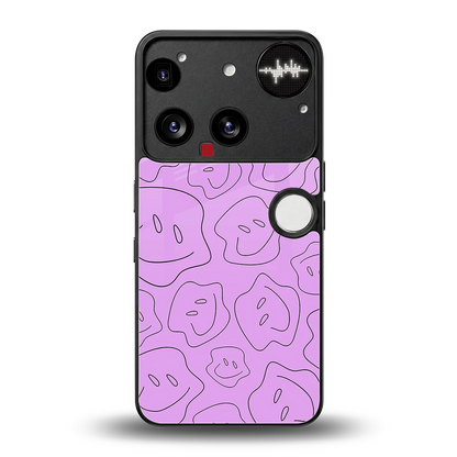 Kinda Sad Kinda Happy back phone cover | glass case for nothing phone 3
