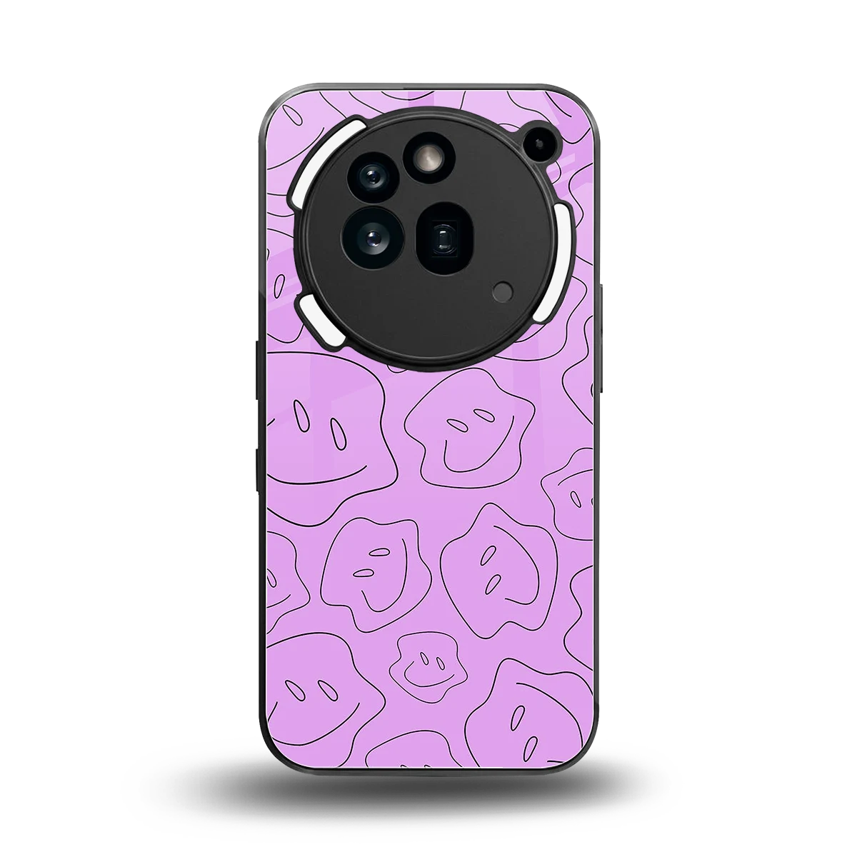 Kinda Sad Kinda Happy back phone cover | glass case for nothing phone 3a pro