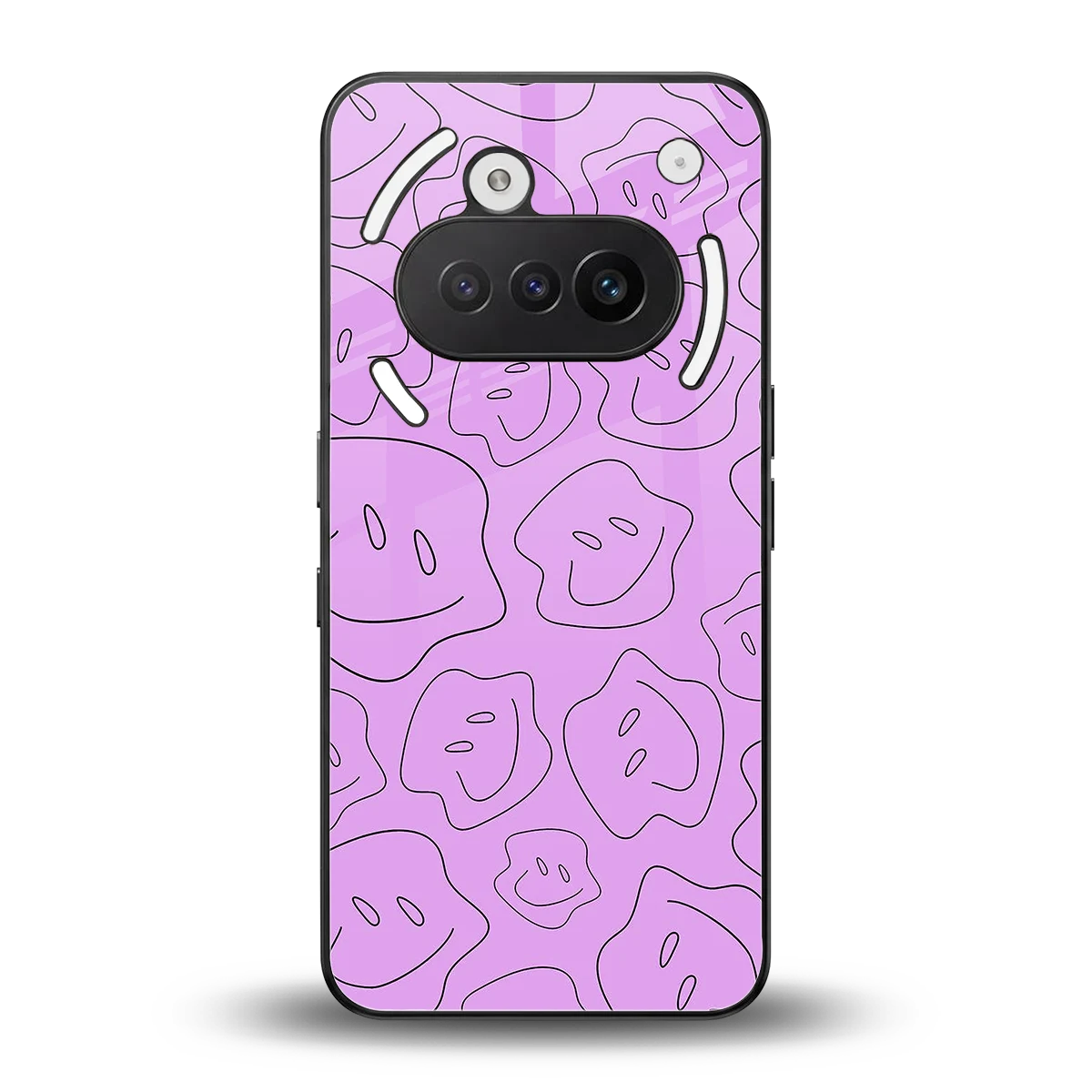Kinda Sad Kinda Happy back phone cover | glass case for nothing phone 3a