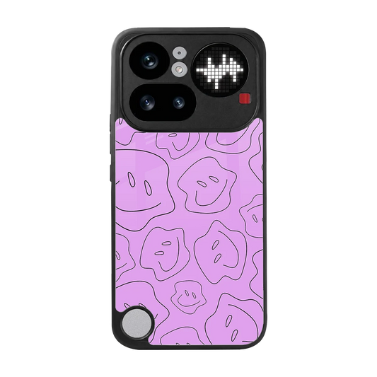 Kinda Sad Kinda Happy back phone cover | glass case for nothing phone 4a pro