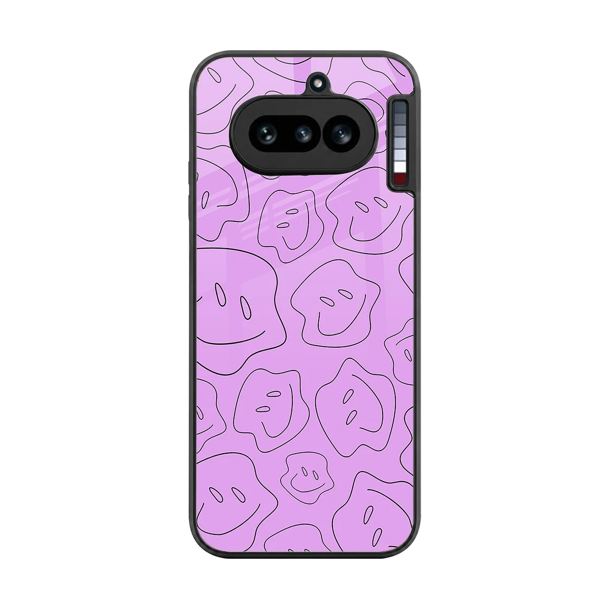 Kinda Sad Kinda Happy back phone cover | glass case for nothing phone 4a