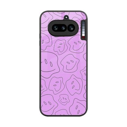 Kinda Sad Kinda Happy back phone cover | glass case for nothing phone 4a