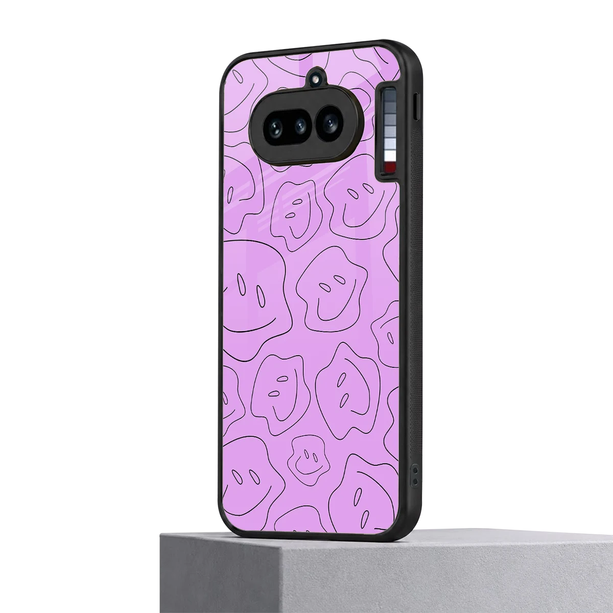 Kinda Sad Kinda Happy nothing phone 4a mobile cover | shockproof glass phone case