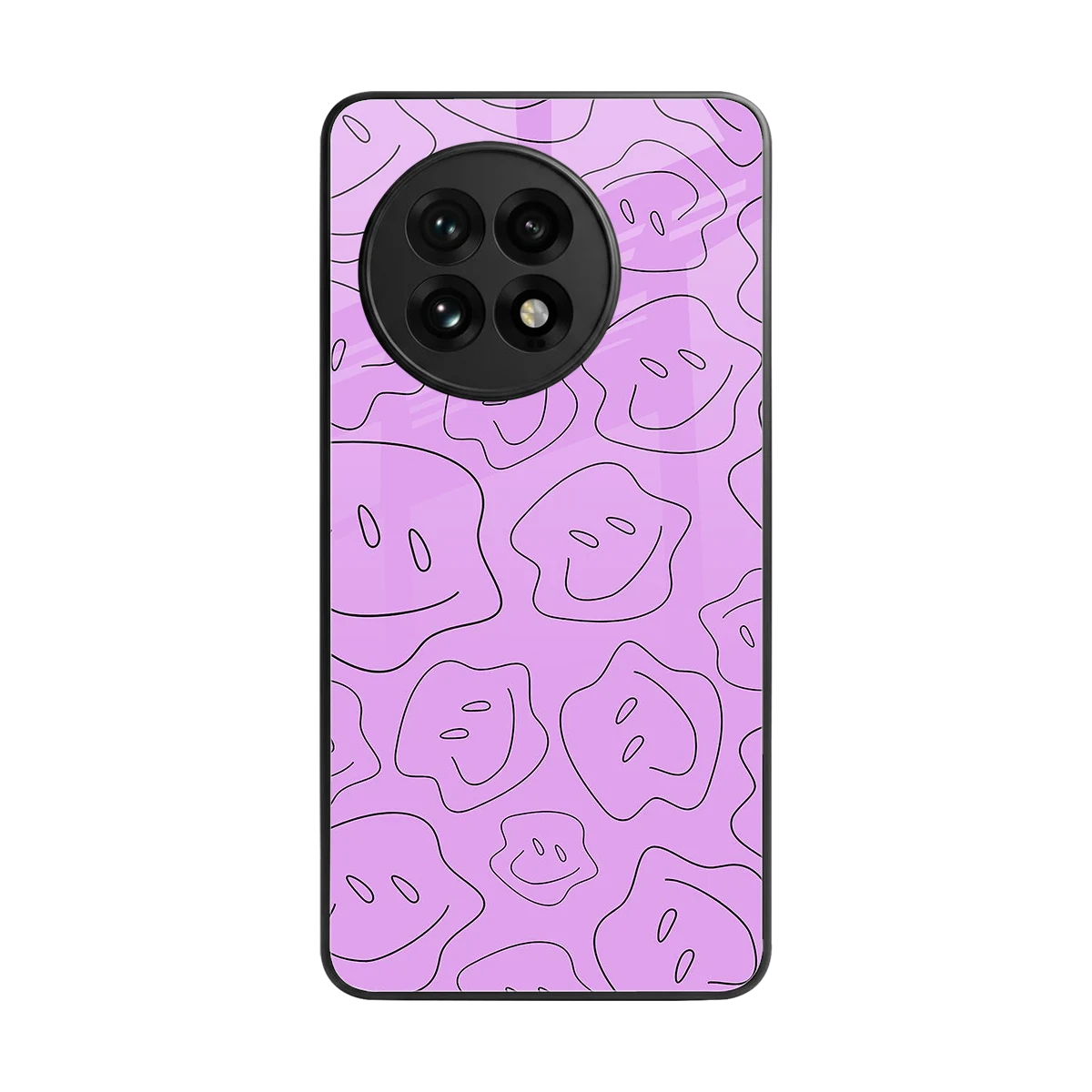 Kinda Sad Kinda Happy back phone cover | glass case for oneplus 13r