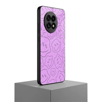 Kinda Sad Kinda Happy oneplus 13r mobile cover | shockproof glass phone case