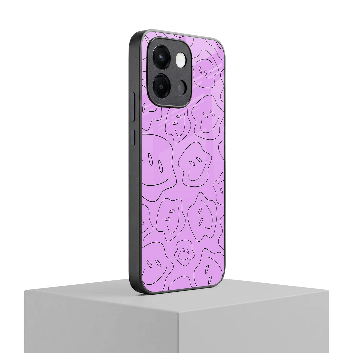 Kinda Sad Kinda Happy oneplus 13s mobile cover | shockproof glass phone case