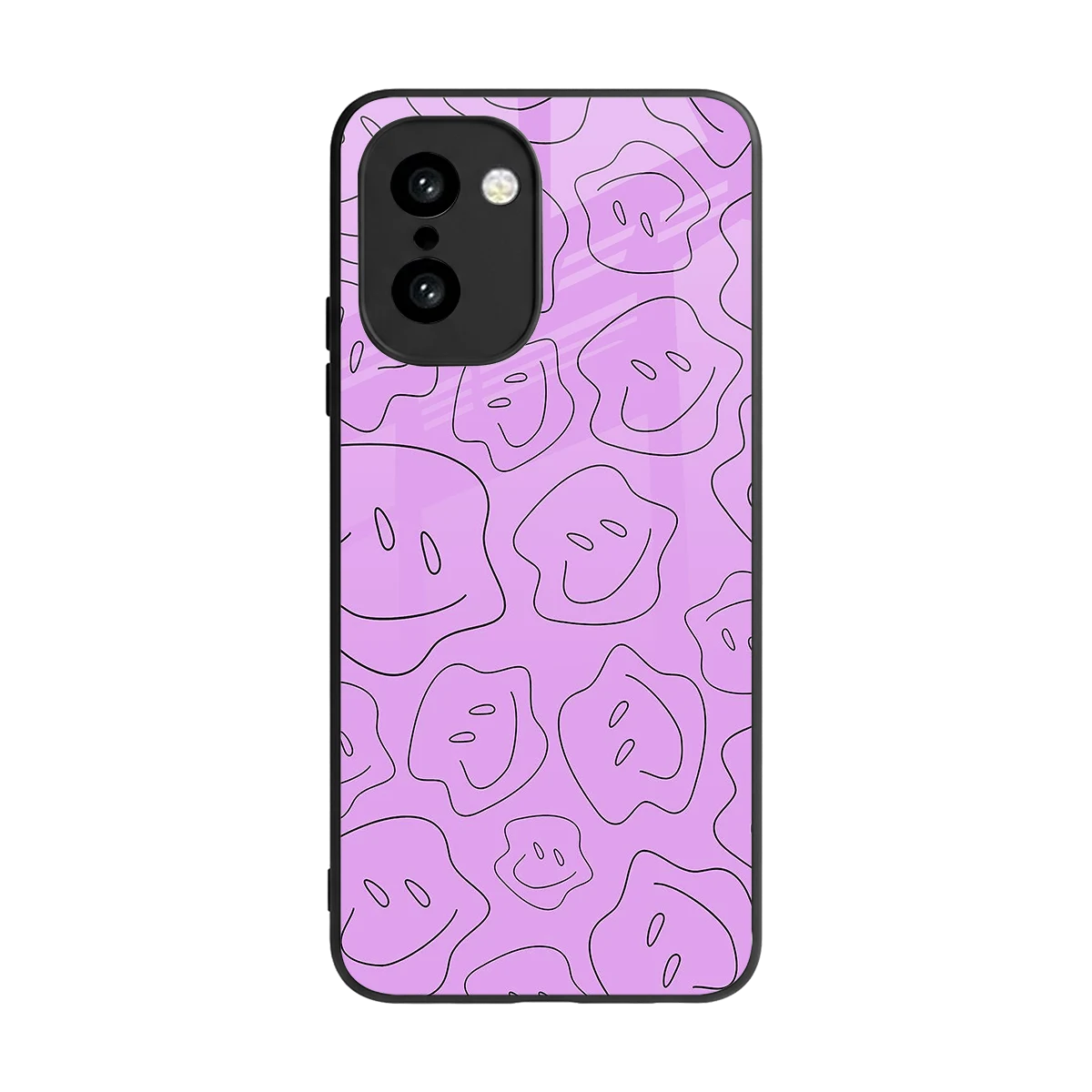 Kinda Sad Kinda Happy back phone cover | glass case for oneplus 15r