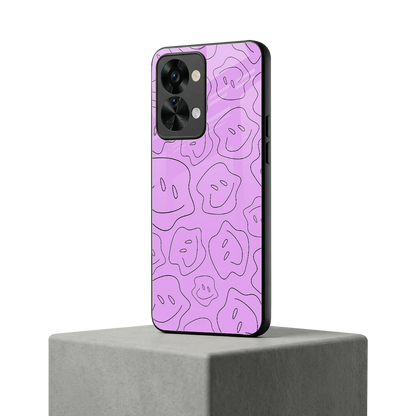 Kinda Sad Kinda Happy oneplus nord 2t mobile cover | shockproof glass phone case