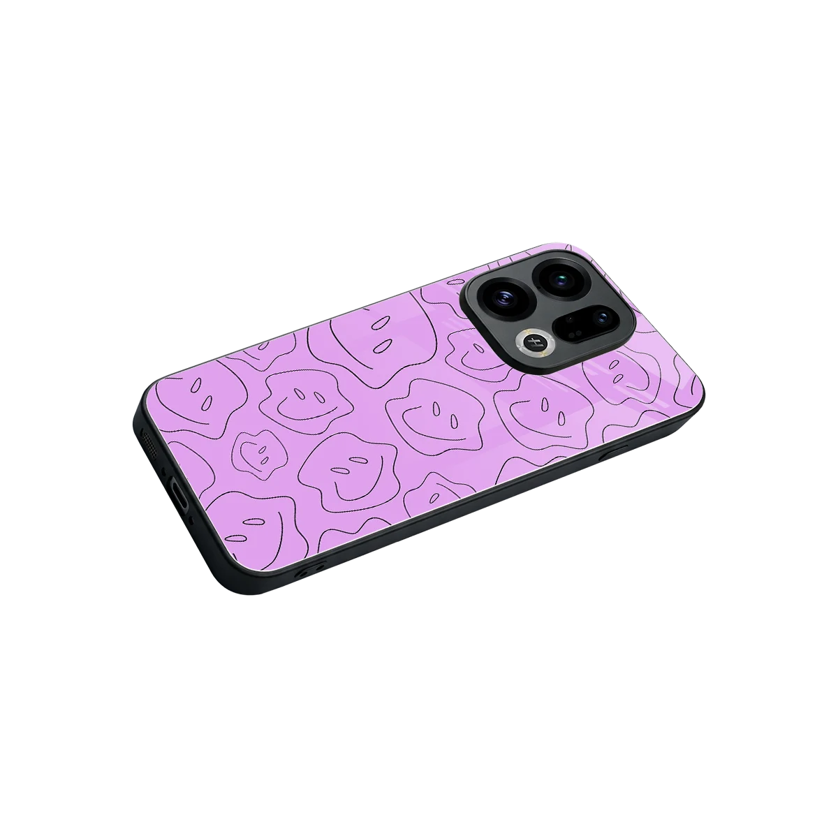 Kinda Sad Kinda Happy stylish phone case for oppo find x9 | glossy glass and slim fit