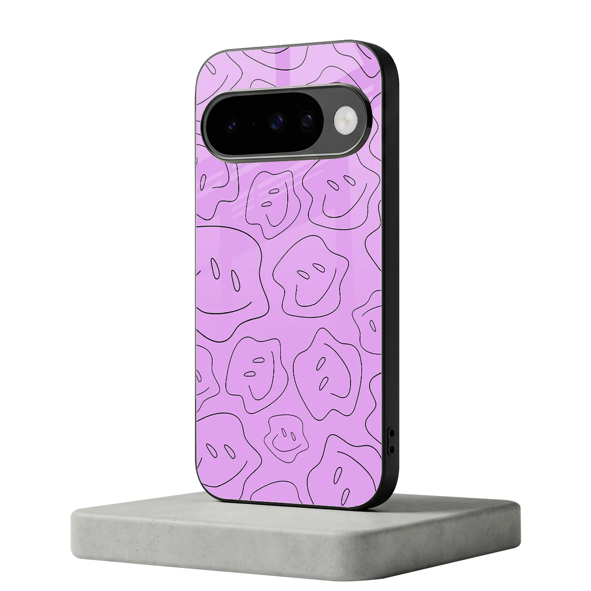Kinda Sad Kinda Happy google pixel 10 mobile cover | shockproof glass phone case