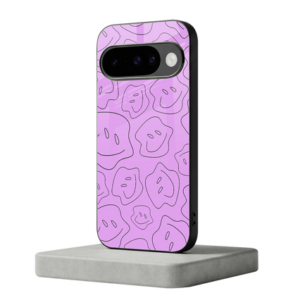 Kinda Sad Kinda Happy google pixel 10 mobile cover | shockproof glass phone case